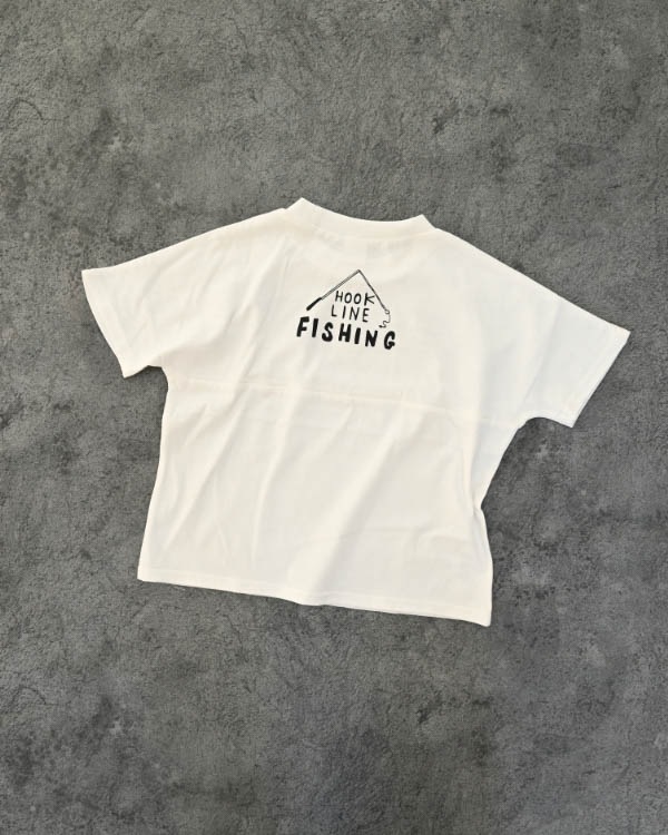 【ニコフラート】たちうお Tシャツ / オフホワイト