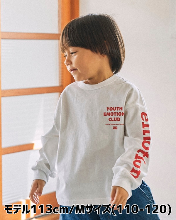 【ジェネレーター】emotion L/S Tシャツ / ホワイト