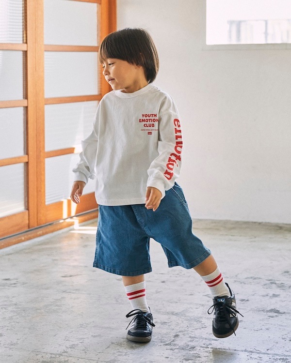 【ジェネレーター】emotion L/S Tシャツ / ホワイト