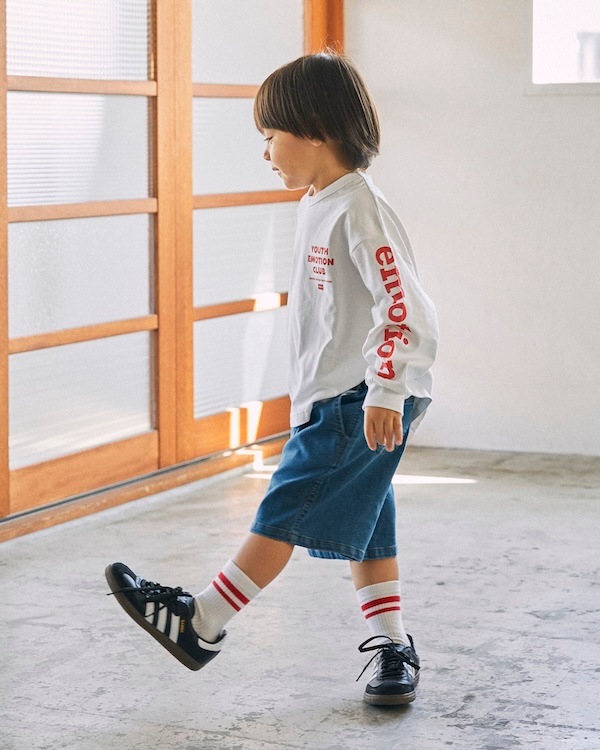 【ジェネレーター】emotion L/S Tシャツ / ホワイト