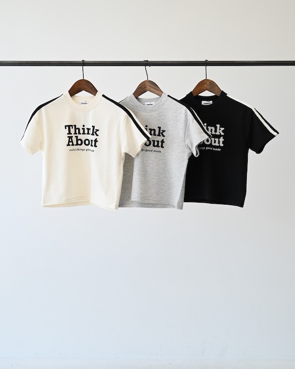 【ジェネレーター】Think About 袖ラインプルオーバー / 杢グレー
