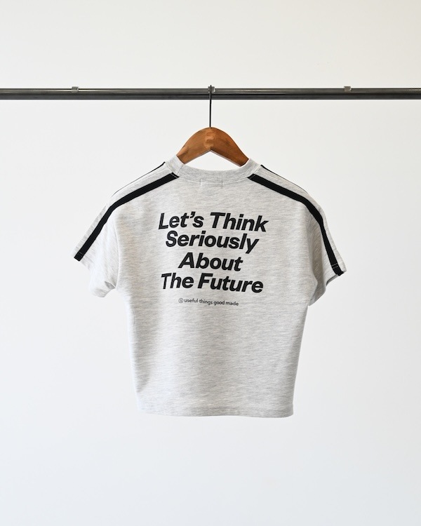 【ジェネレーター】Think About 袖ラインプルオーバー / 杢グレー
