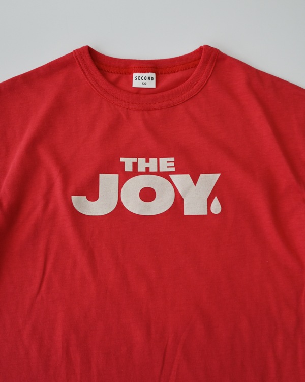 【セカンド】THE JOY Tシャツ / レッド