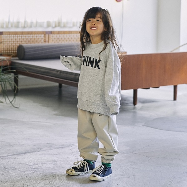 【25FW】THINK トレーナー / 杢グレー