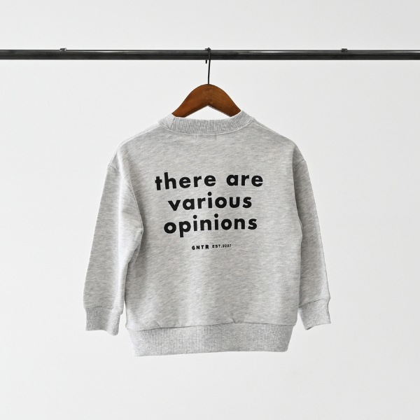 【25FW】THINK トレーナー / 杢グレー