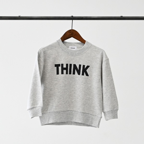【25FW】THINK トレーナー / 杢グレー