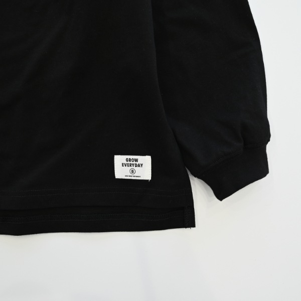 【25FW】GROWS ロングＴシャツ / ブラック