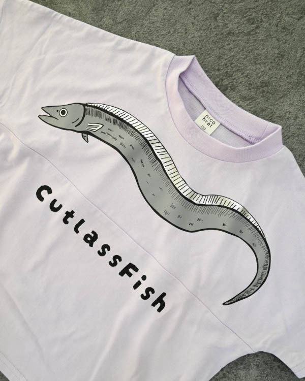 【26SS】たちうお Tシャツ / パープル
