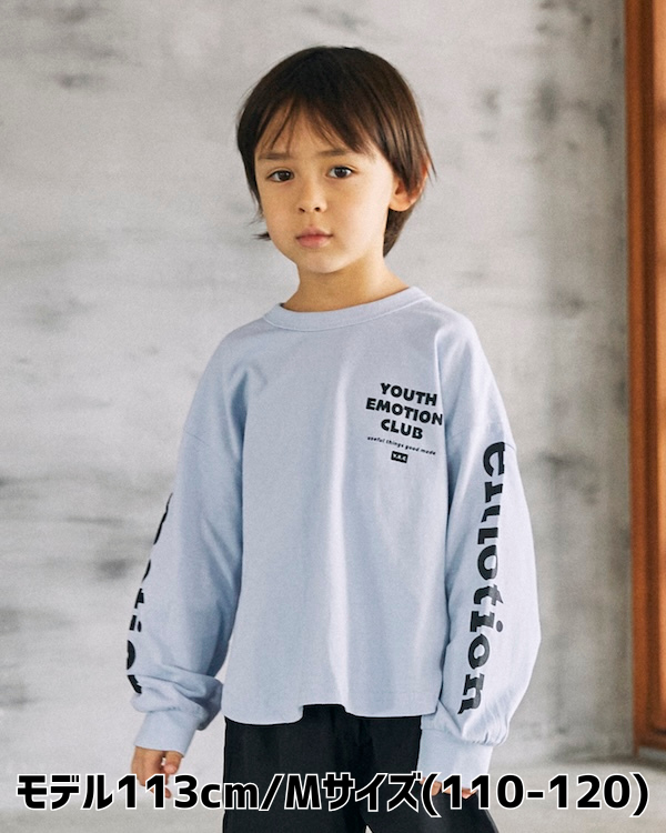 【ジェネレーター】emotion L/S Tシャツ / サックス