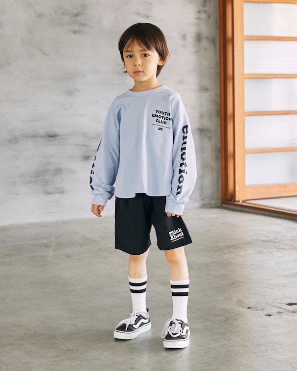 【ジェネレーター】emotion L/S Tシャツ / サックス