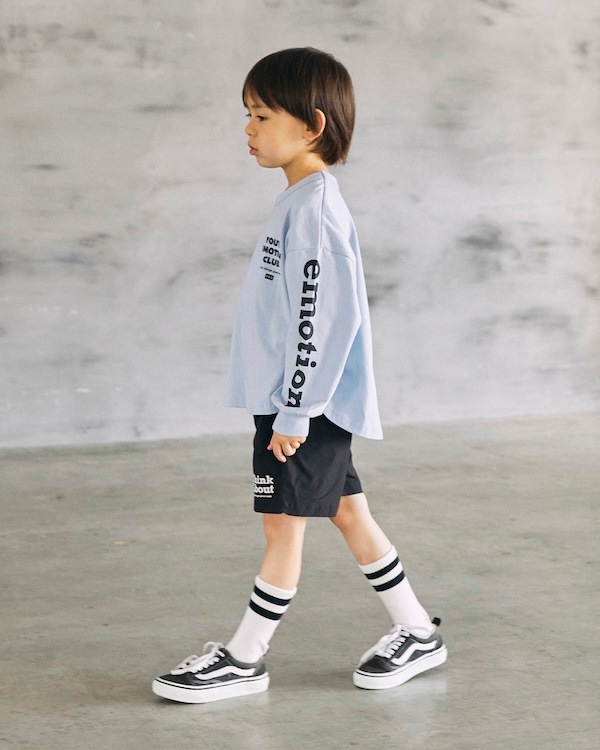 【ジェネレーター】emotion L/S Tシャツ / サックス