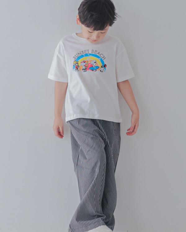 【セカンド】SUNSET BEACH Tシャツ / オフホワイト