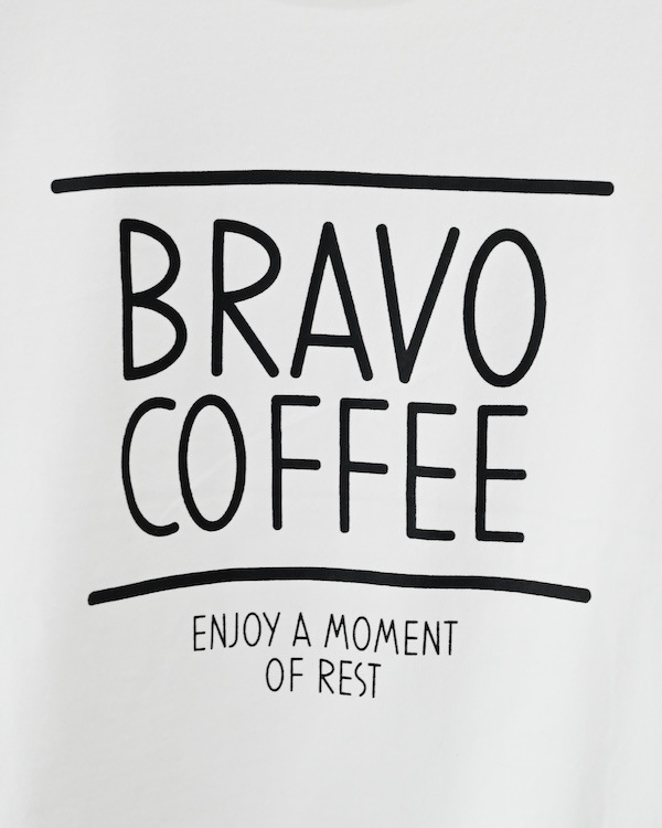 【フォブ】BRAVO Tシャツ / チャコールグレー  