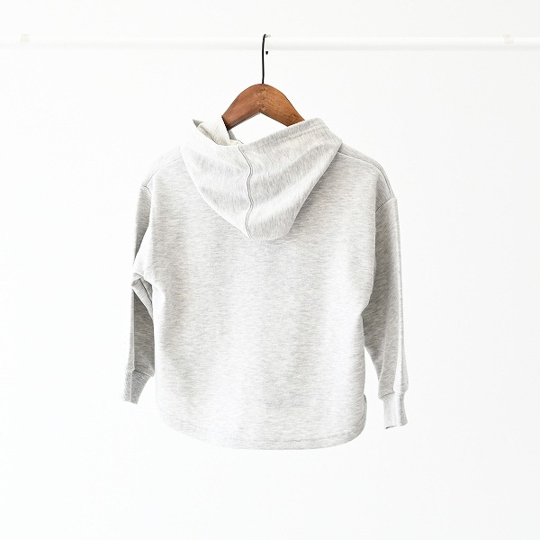 【25FW】LISTEN TO ME パーカー / チャコールグレー