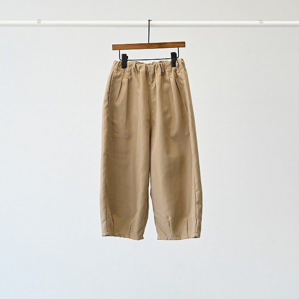 【25FW】タックバレルパンツ / ベージュ