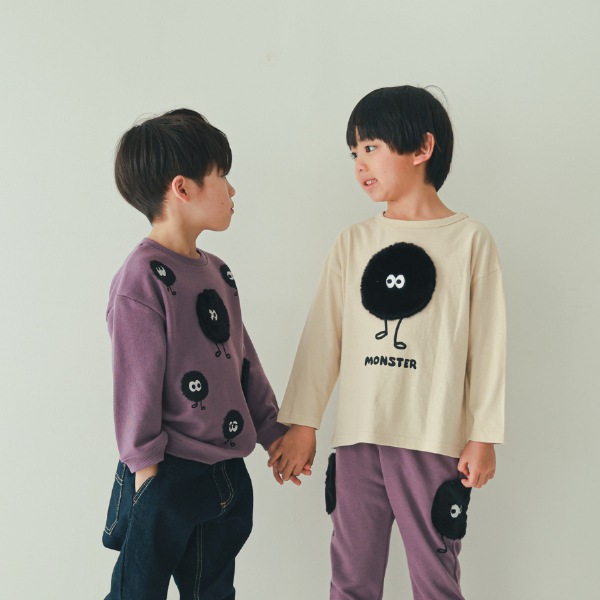 【25FW】モンスター ロングＴシャツ / アイボリー