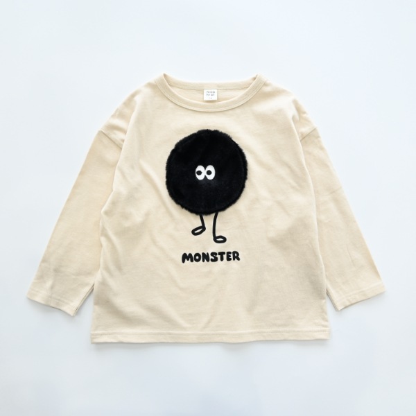 【25FW】モンスター ロングＴシャツ / アイボリー