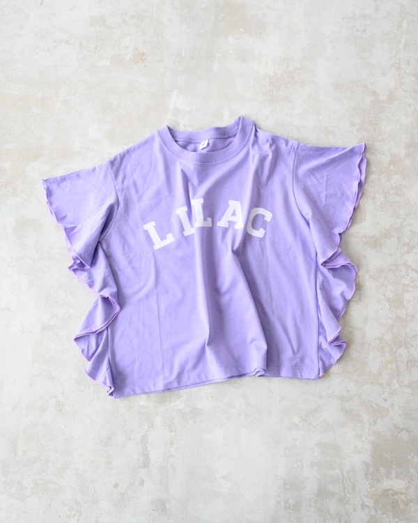 【エヌエイチティー】LILACフレアーTシャツ / ラベンダー