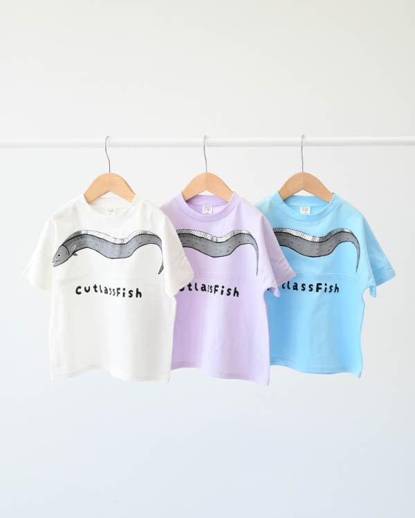 【ニコフラート】たちうお Tシャツ / サックス
