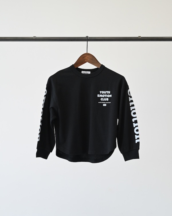 【ジェネレーター】emotion L/S Tシャツ / ブラック