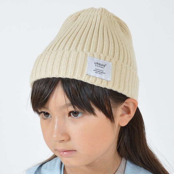 リブニットキャップ
