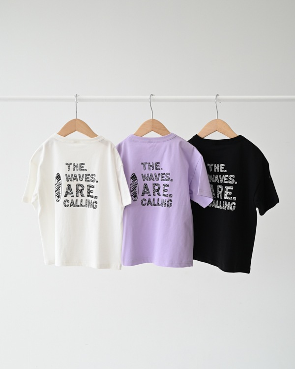 【セカンド】SUNSET BEACH Tシャツ / パープル