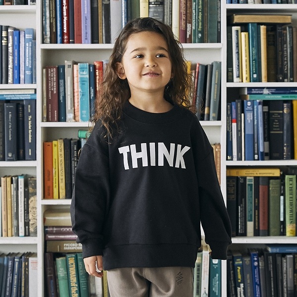 【25FW】THINK トレーナー / ブラック