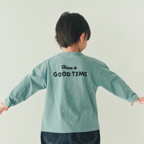 【25FW】モンスター ロングＴシャツ / ブルー