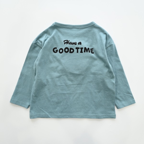 【25FW】モンスター ロングＴシャツ / ブルー