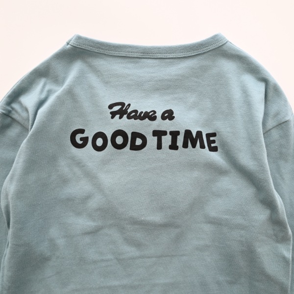 【25FW】モンスター ロングＴシャツ / ブルー