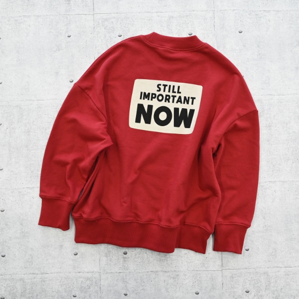 【25FW】GOOD FUTURE トレーナー / レッド