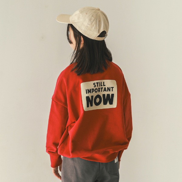 【25FW】GOOD FUTURE トレーナー / レッド