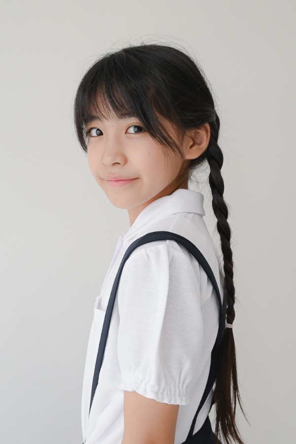 【定番】半袖ガールズ スクールポロシャツ / オフホワイト