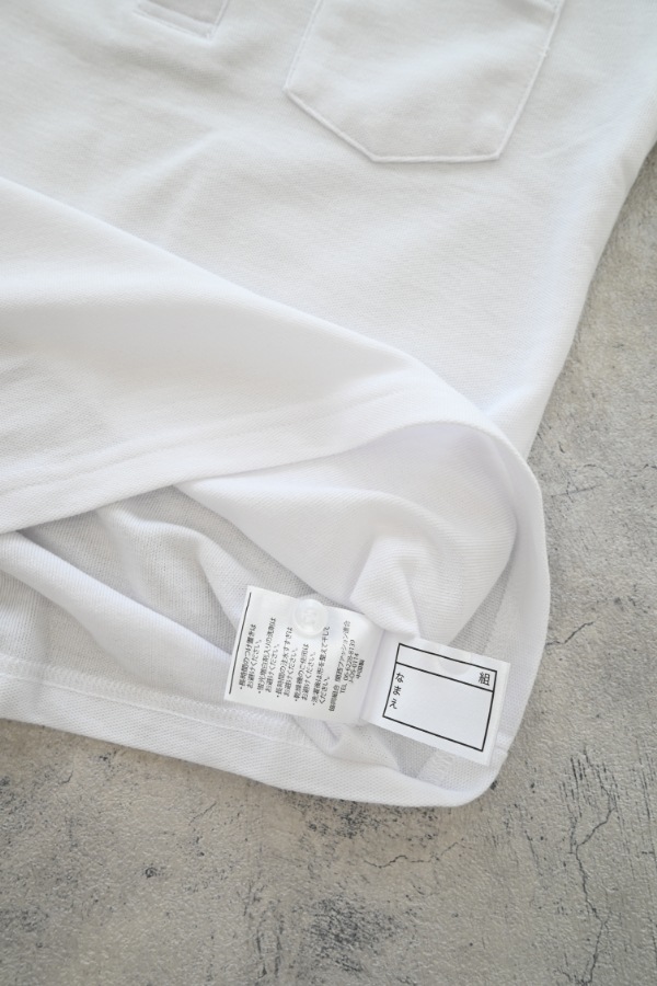 【定番】半袖ガールズ スクールポロシャツ / オフホワイト