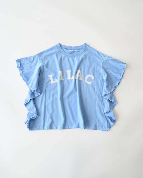 【エヌエイチティー】LILACフレアーTシャツ / サックス