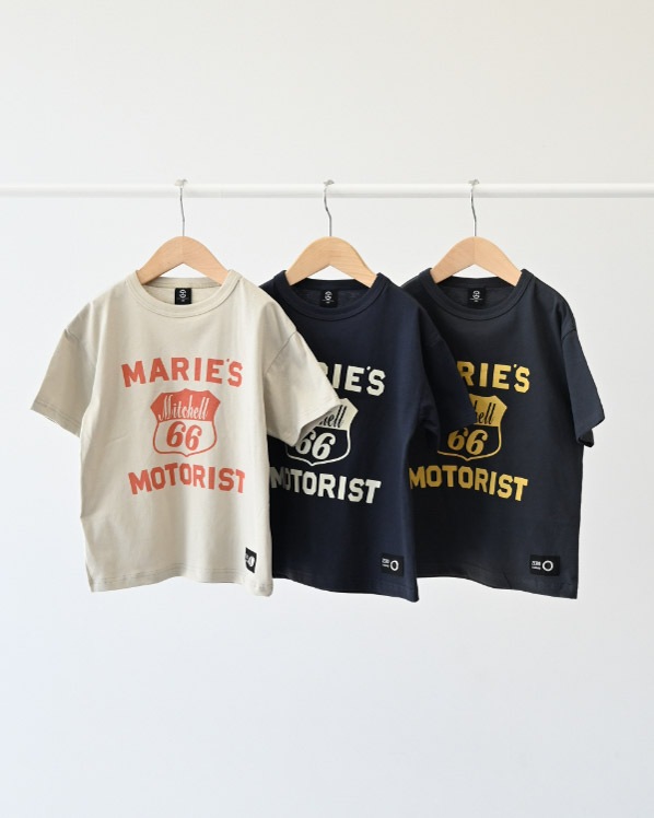 【ゼロスタンダード】MARIE’STシャツ / ネイビー