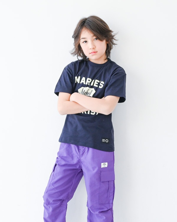 【ゼロスタンダード】MARIE’STシャツ / ネイビー