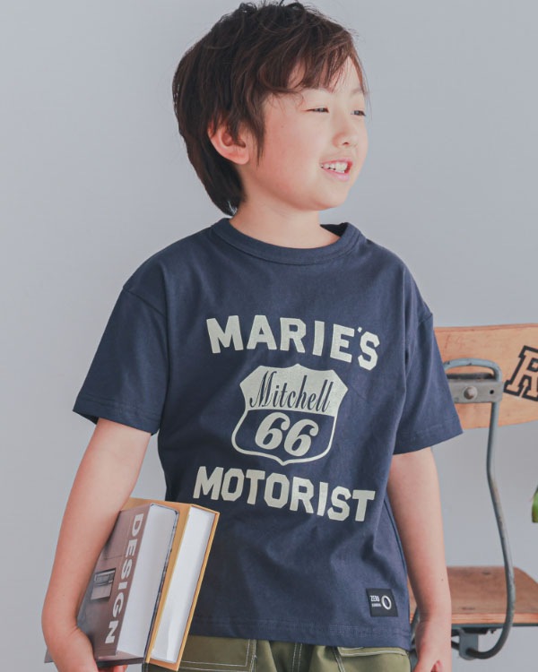 【ゼロスタンダード】MARIE’STシャツ / ネイビー