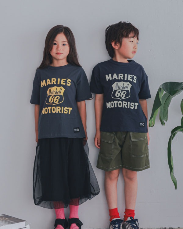 【ゼロスタンダード】MARIE’STシャツ / ネイビー