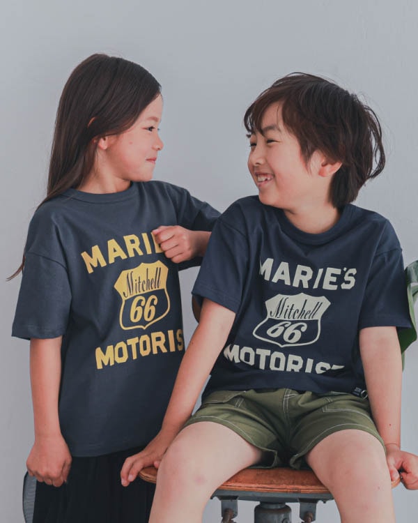 【ゼロスタンダード】MARIE’STシャツ / ネイビー
