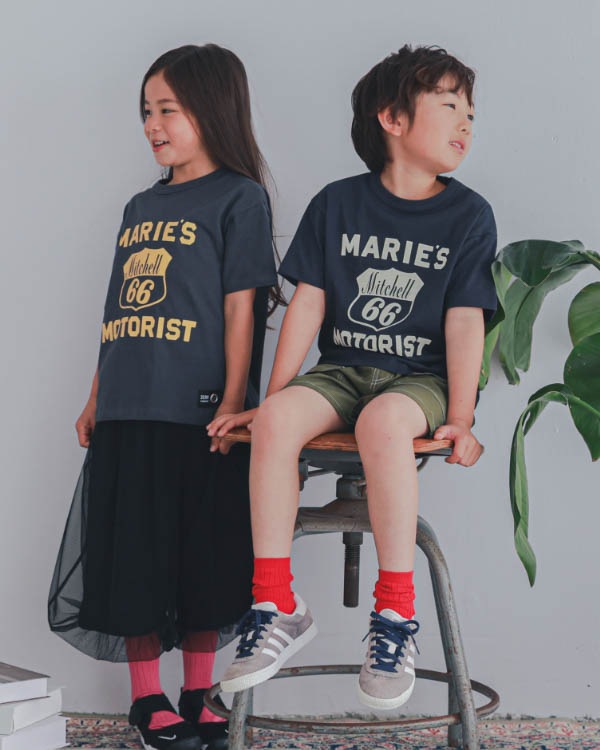 【ゼロスタンダード】MARIE’STシャツ / ネイビー