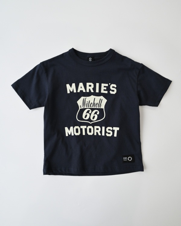 【ゼロスタンダード】MARIE’STシャツ / ネイビー