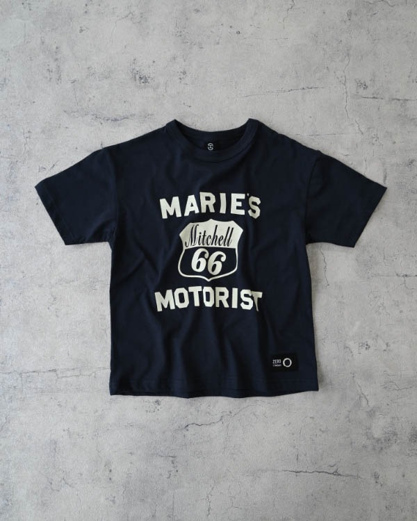 【ゼロスタンダード】MARIE’STシャツ / ネイビー