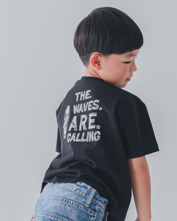 【セカンド】SUNSET BEACH Tシャツ / ブラック