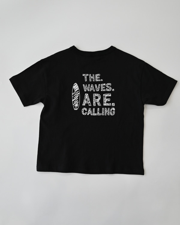 【セカンド】SUNSET BEACH Tシャツ / ブラック