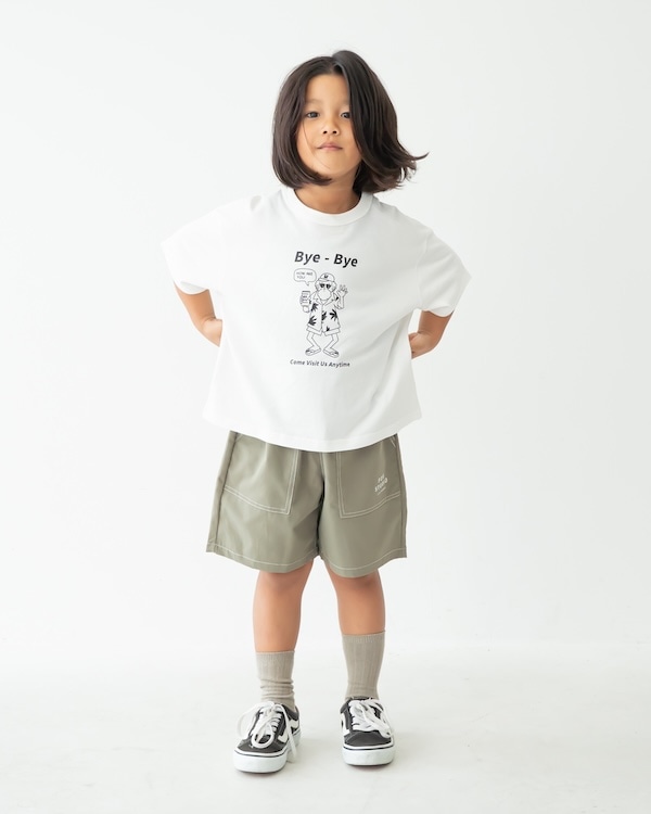 【フォブ】Bye Bye Tシャツ / ホワイト
