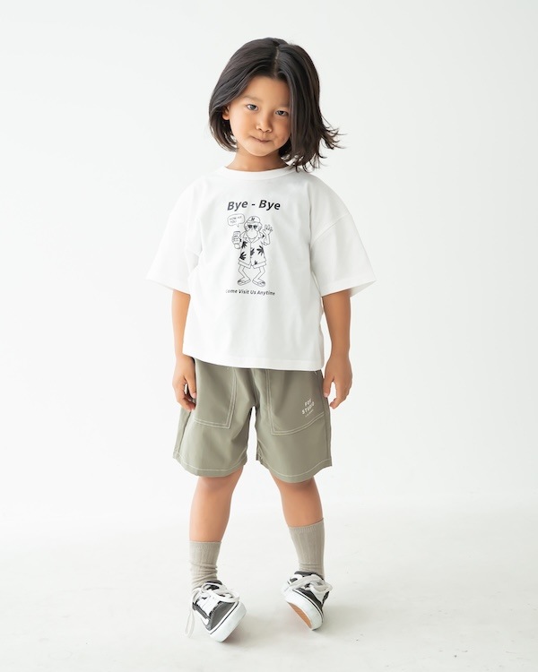 【フォブ】Bye Bye Tシャツ / ホワイト