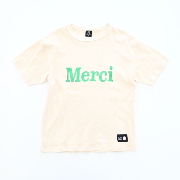【25SS】Merci　Tシャツ / アイボリー