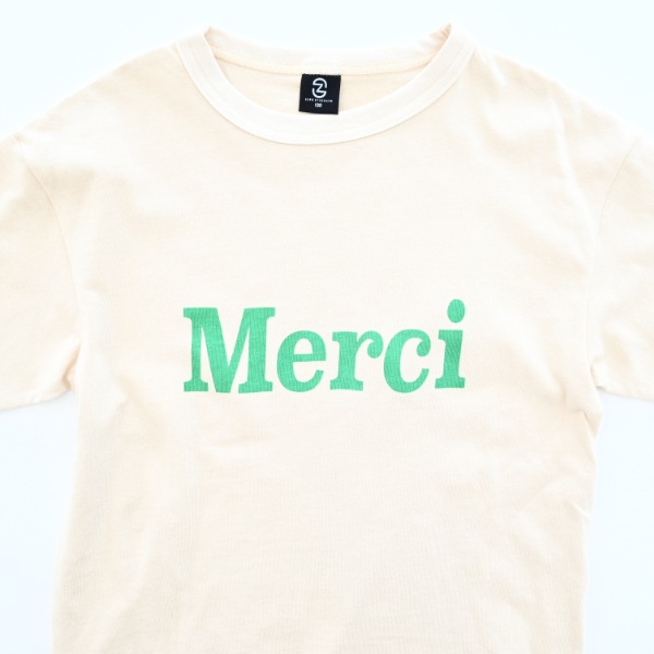 【25SS】Merci　Tシャツ / アイボリー