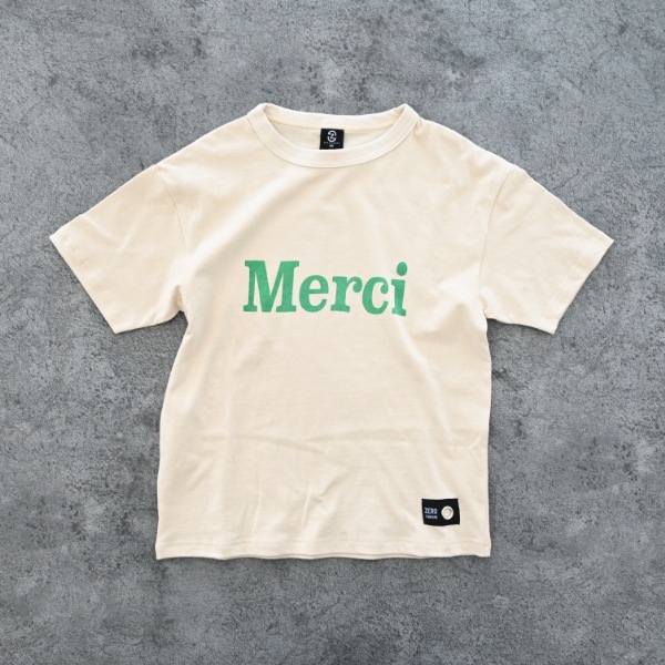 【25SS】Merci　Tシャツ / アイボリー